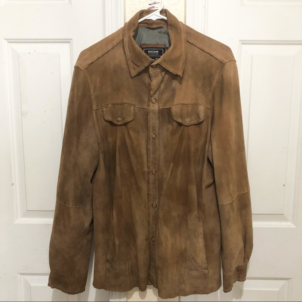 Missani Le Collezioni 100% Genuine Leather Jacket